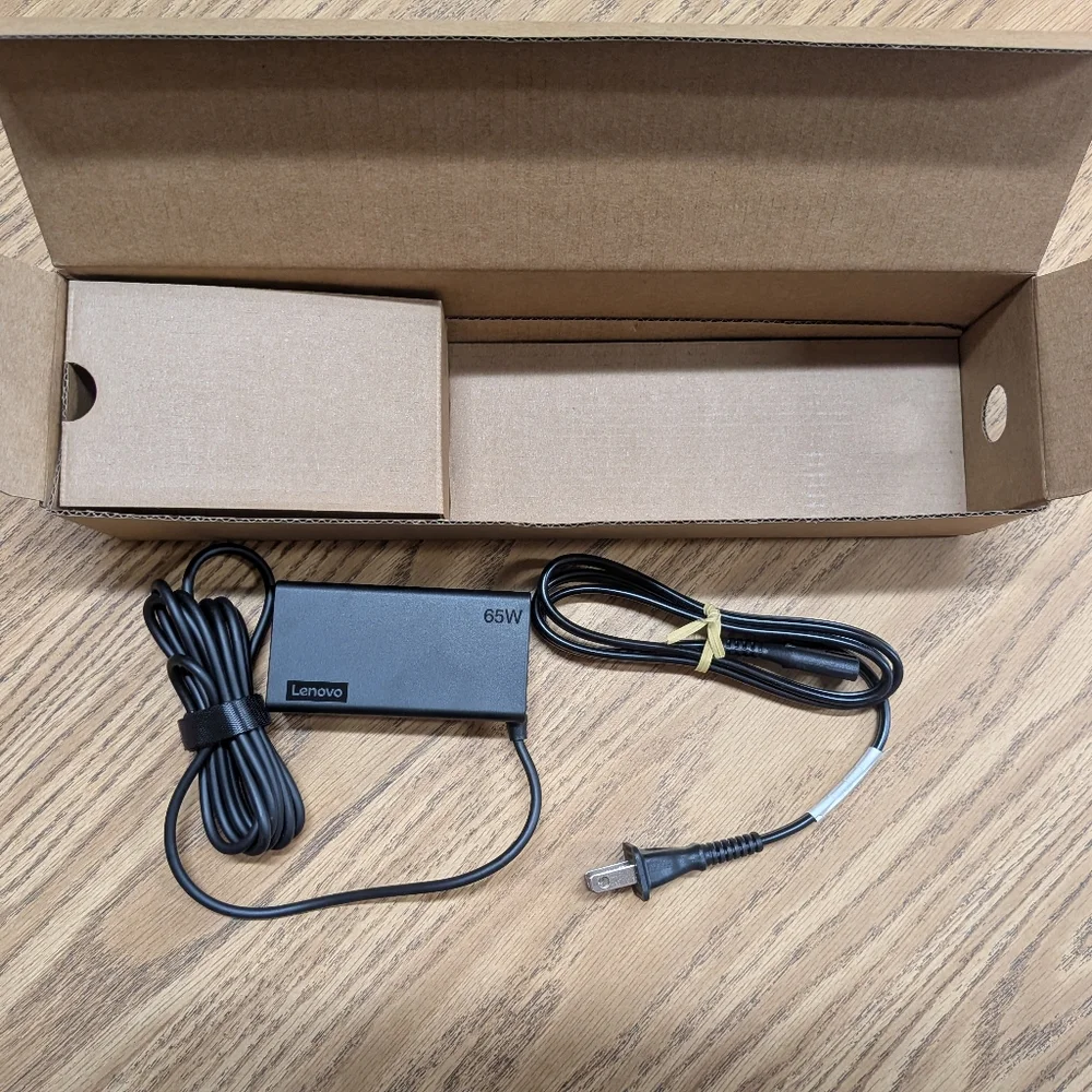 Lenovo 65W Charger NIB AC Adapter Usb-c